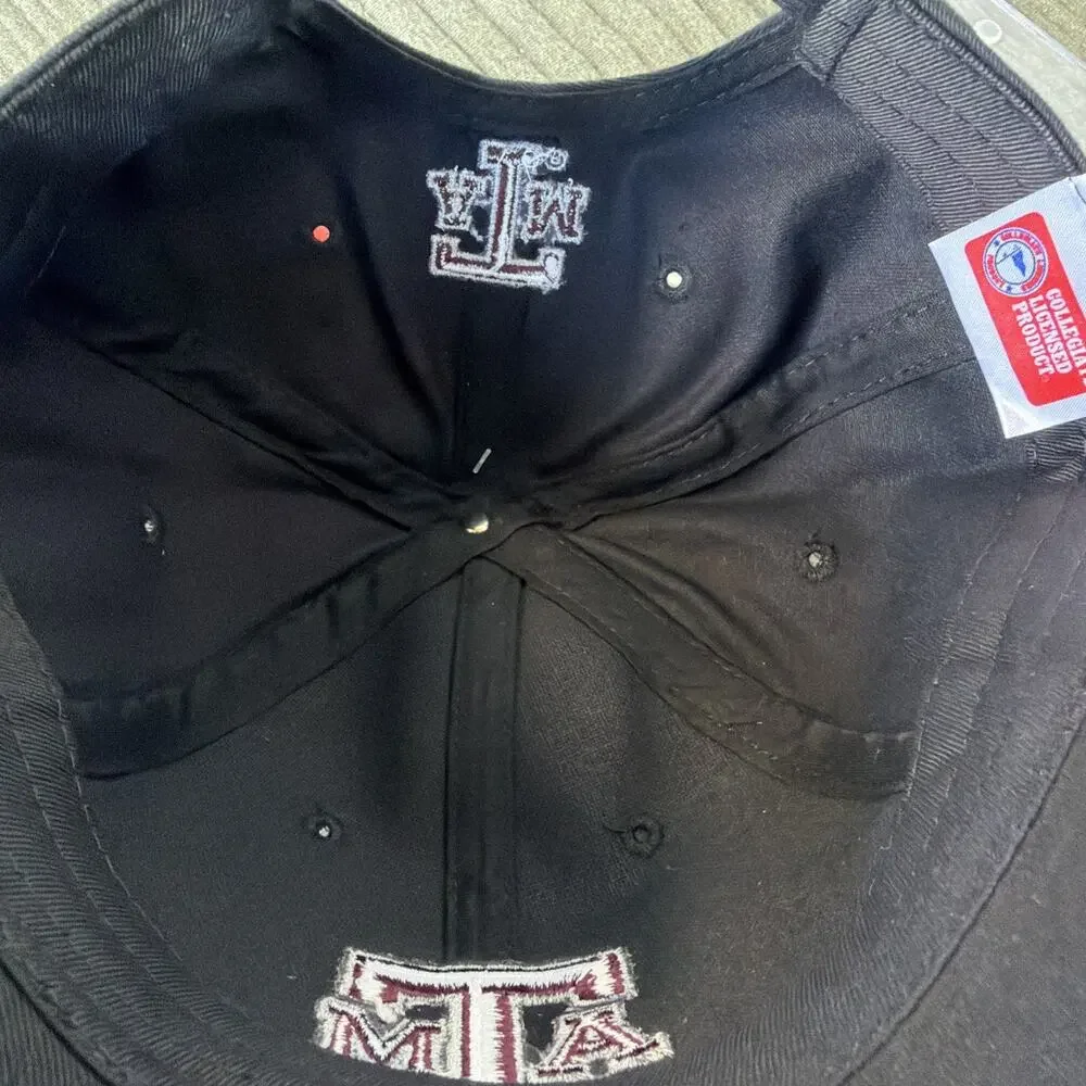 Texas A&M Aggies NCAA Hat Cap Strap Back OSFA Black